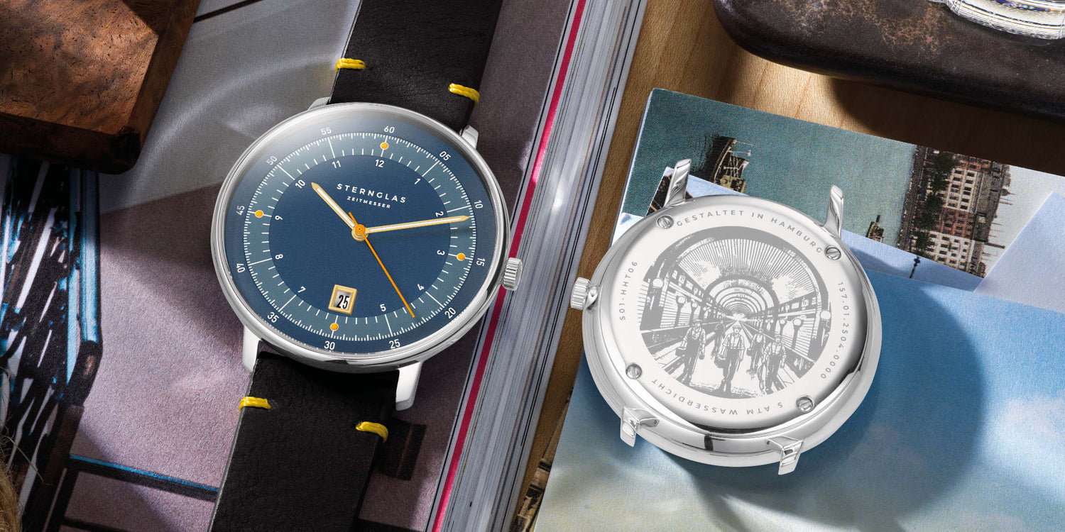Sternglas Hamburg 42 mm Quartz Men’s Watch