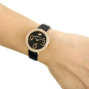 Swarovski Crystal Frost 35 mm Ladies Quartz Watch