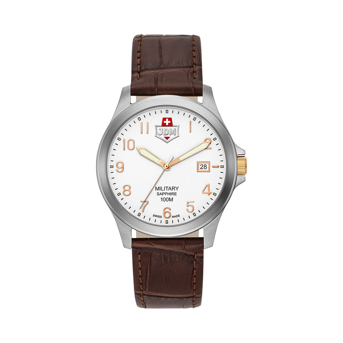 JDM Military Alpha I JDM-WG001-02 – 40mm Swiss Quartz Men’s Watch