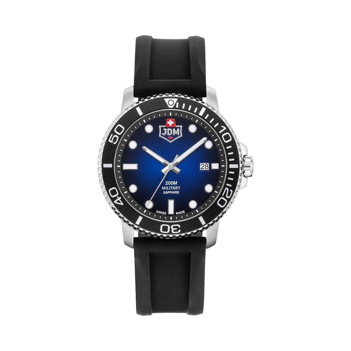 JDM Military Tango Men's 44 mm Quartz Watch
