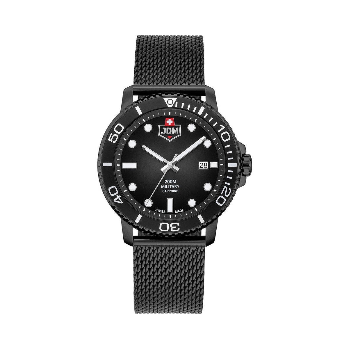 JDM Military Tango JDM-WG008-05 44mm Swiss Quartz Men’s Watch