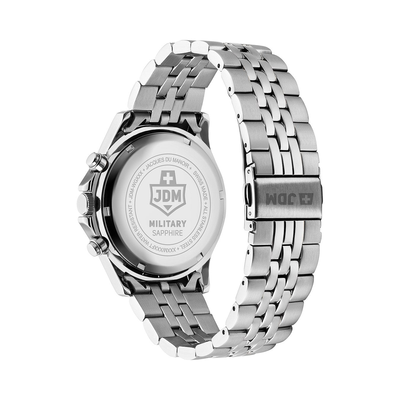 JDM Military Delta Chrono 42mm Swiss Made Chronograph Men’s Watch