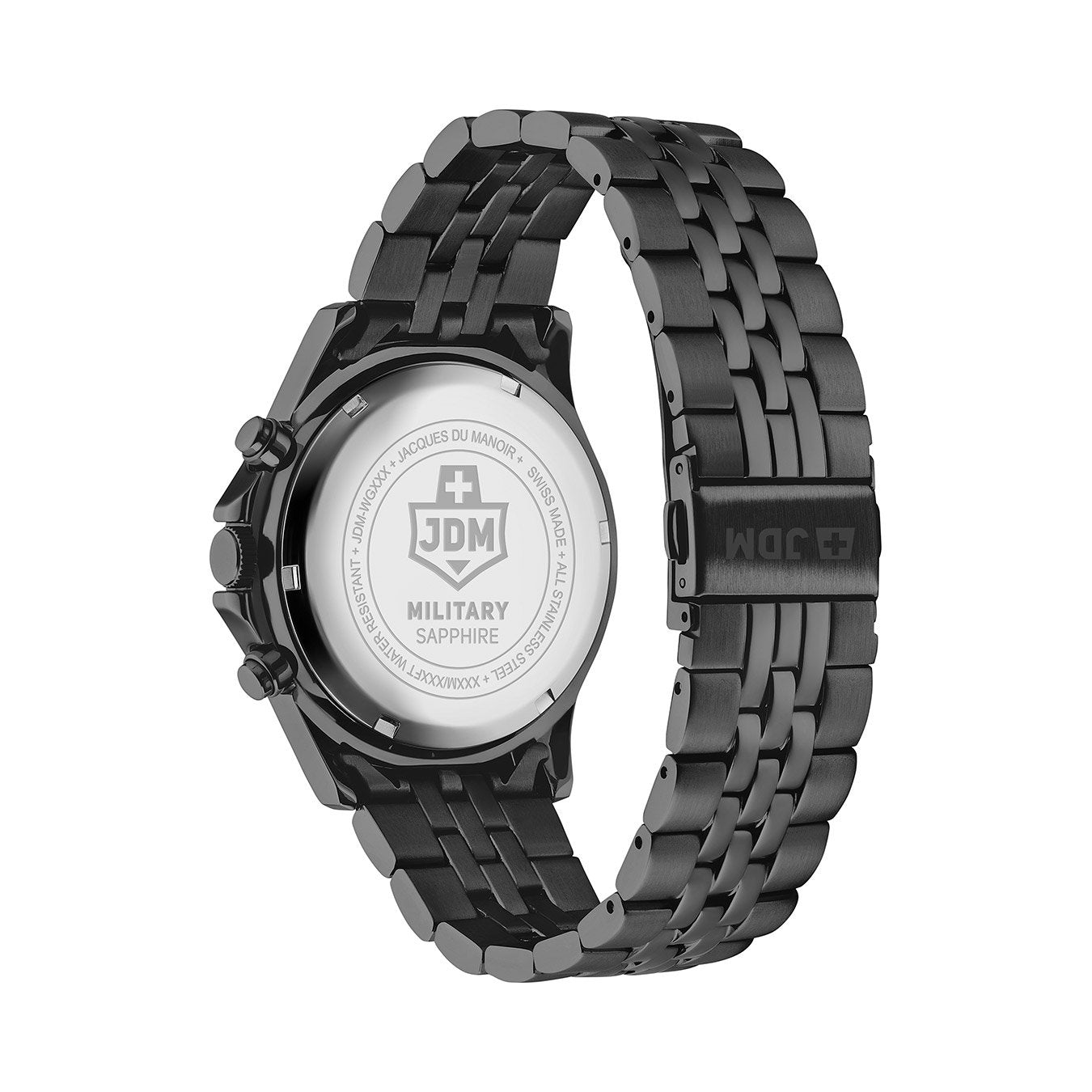 JDM Military Delta Chrono Men's 42mm Quartz Watch