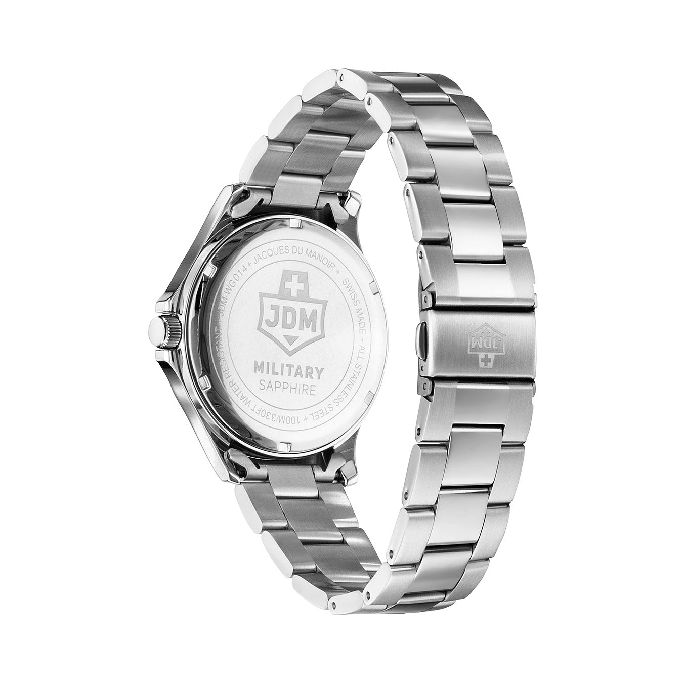 JDM Military Alpha Big Date Men's 42 mm Quartz Watch