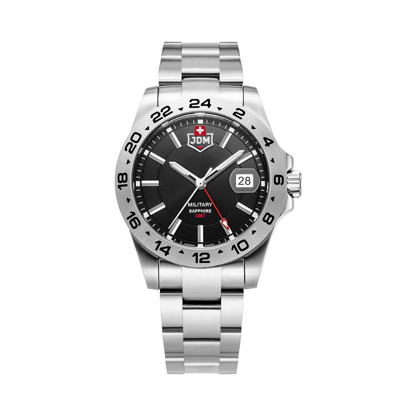 JDM Military Delta 24 JDM-WG018-02 45mm Swiss Quartz Men’s Watch