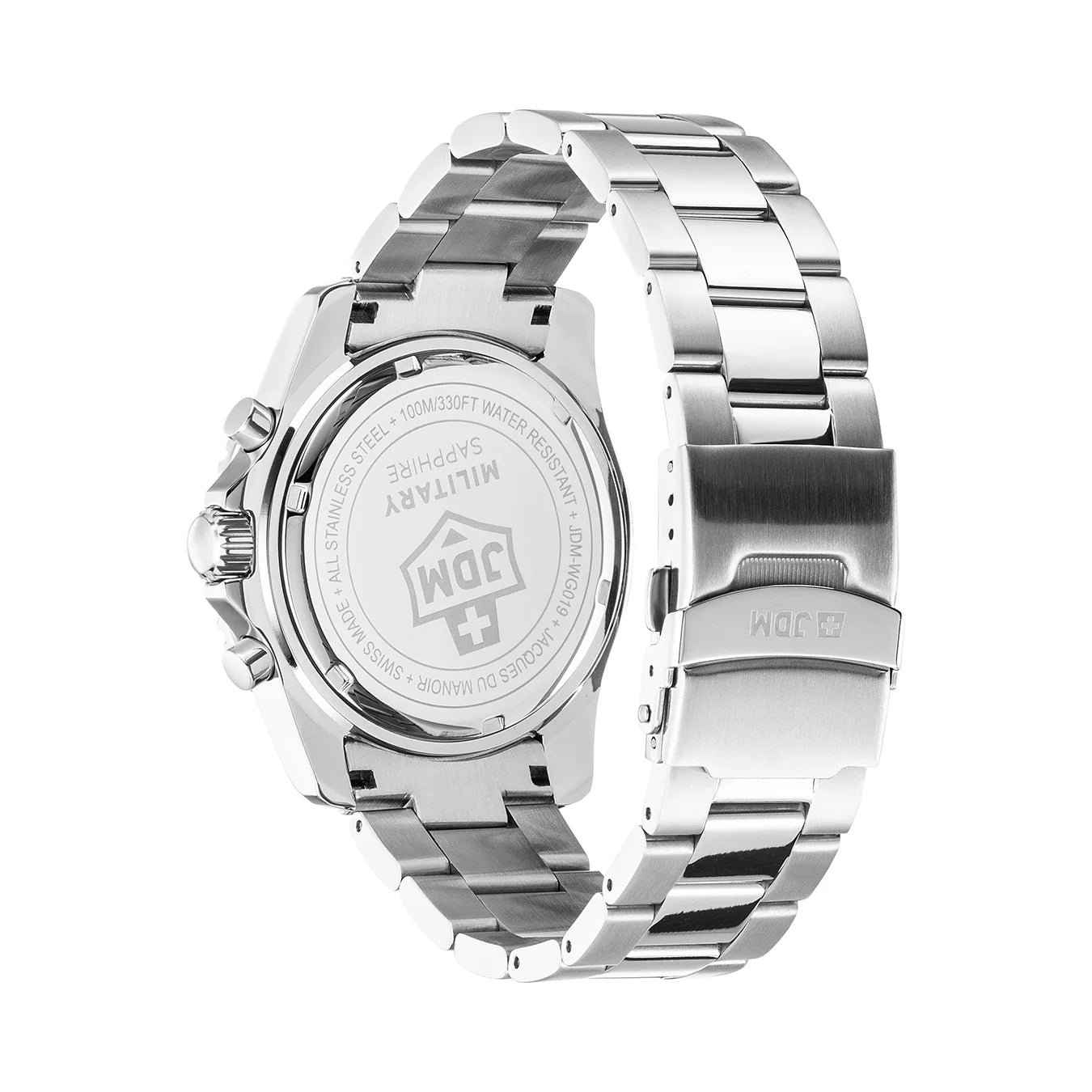 JDM Military Sierra Chrono Men's 43 mm Quartz Watch