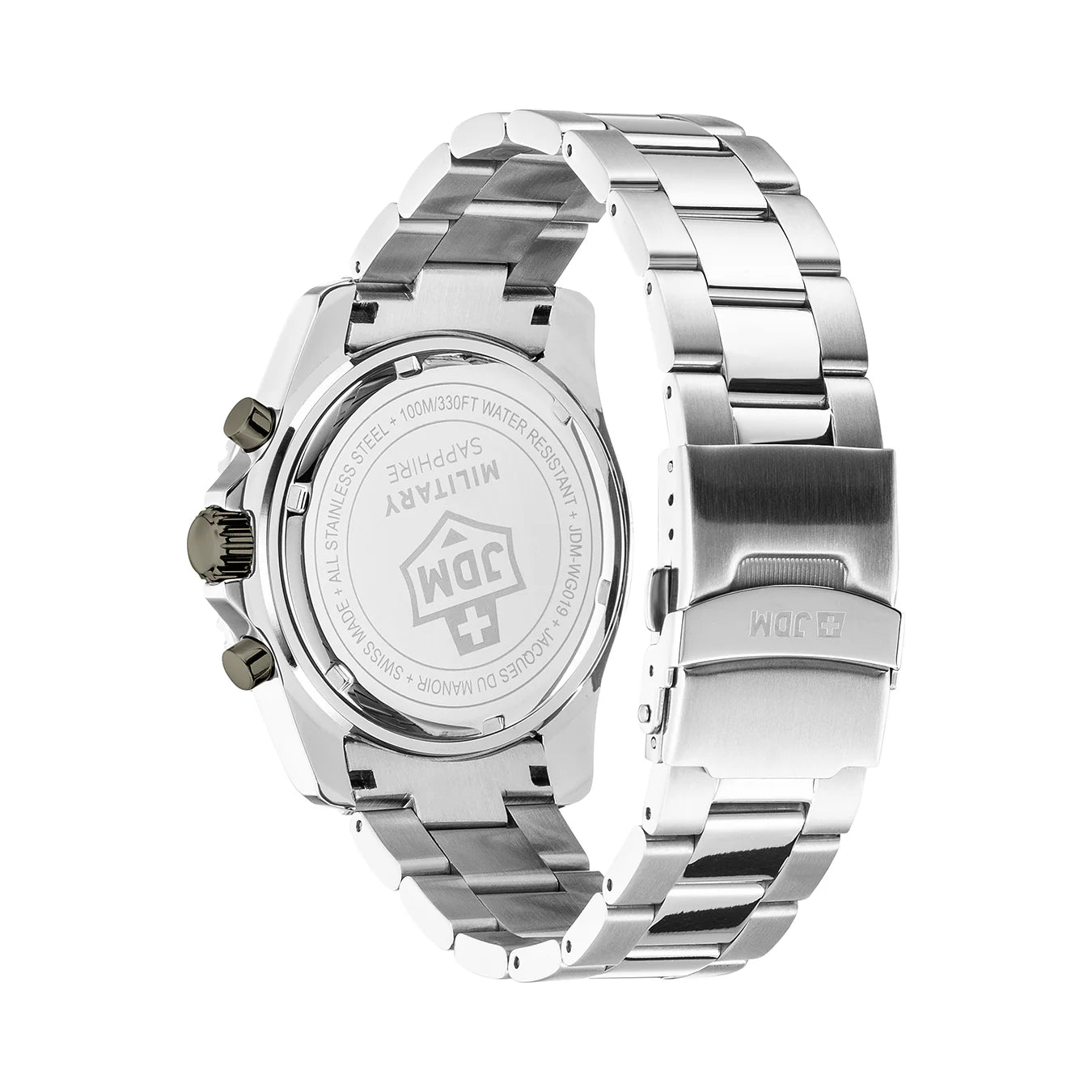 JDM Military Sierra Chrono Men's 43 mm Quartz Watch