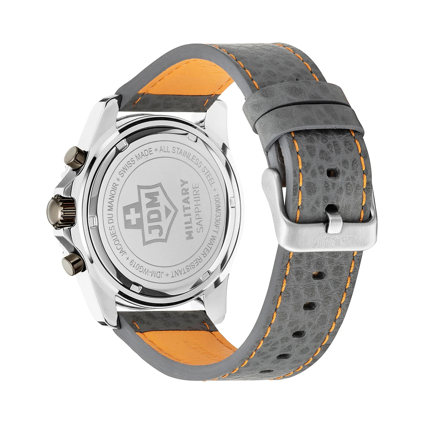 JDM Military Sierra Chrono Men's 43 mm Quartz Watch