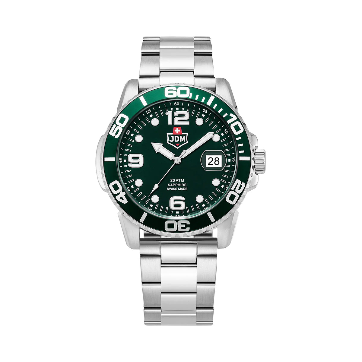JDM Military Mike JDM-WG020-04 44mm Swiss Quartz Men’s Watch