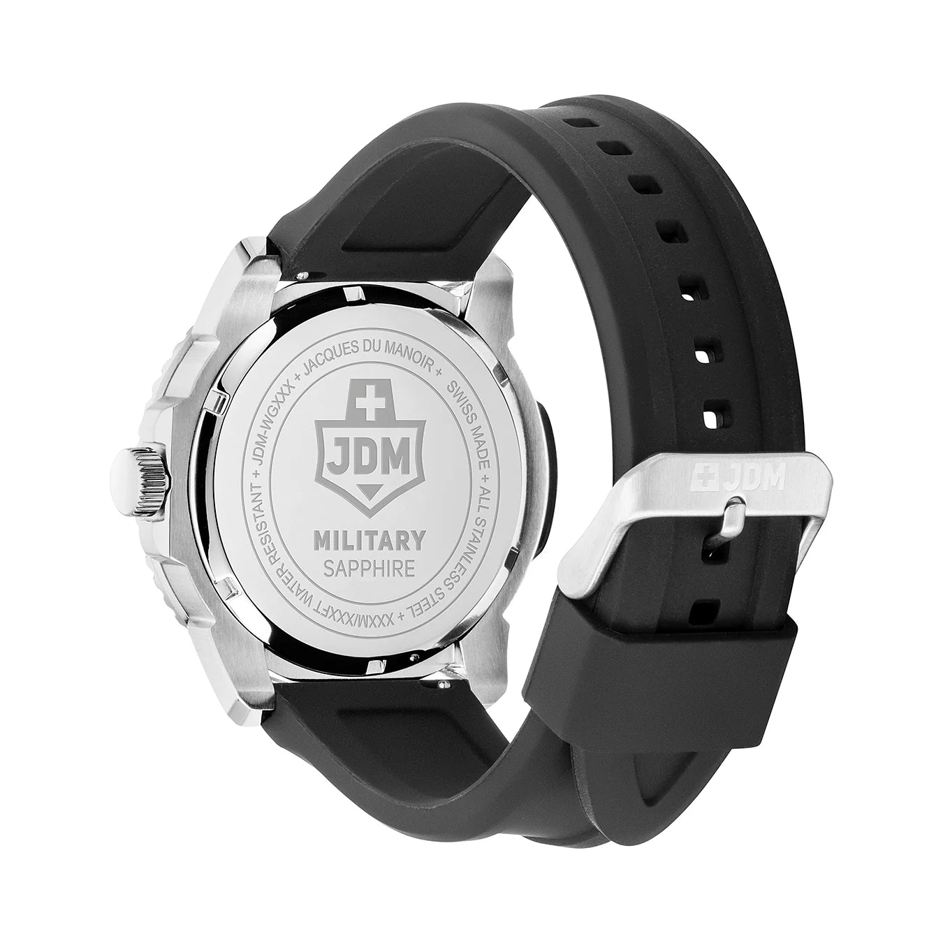 JDM Military Mike JDM-WG020-04 44mm Swiss Quartz Men’s Watch