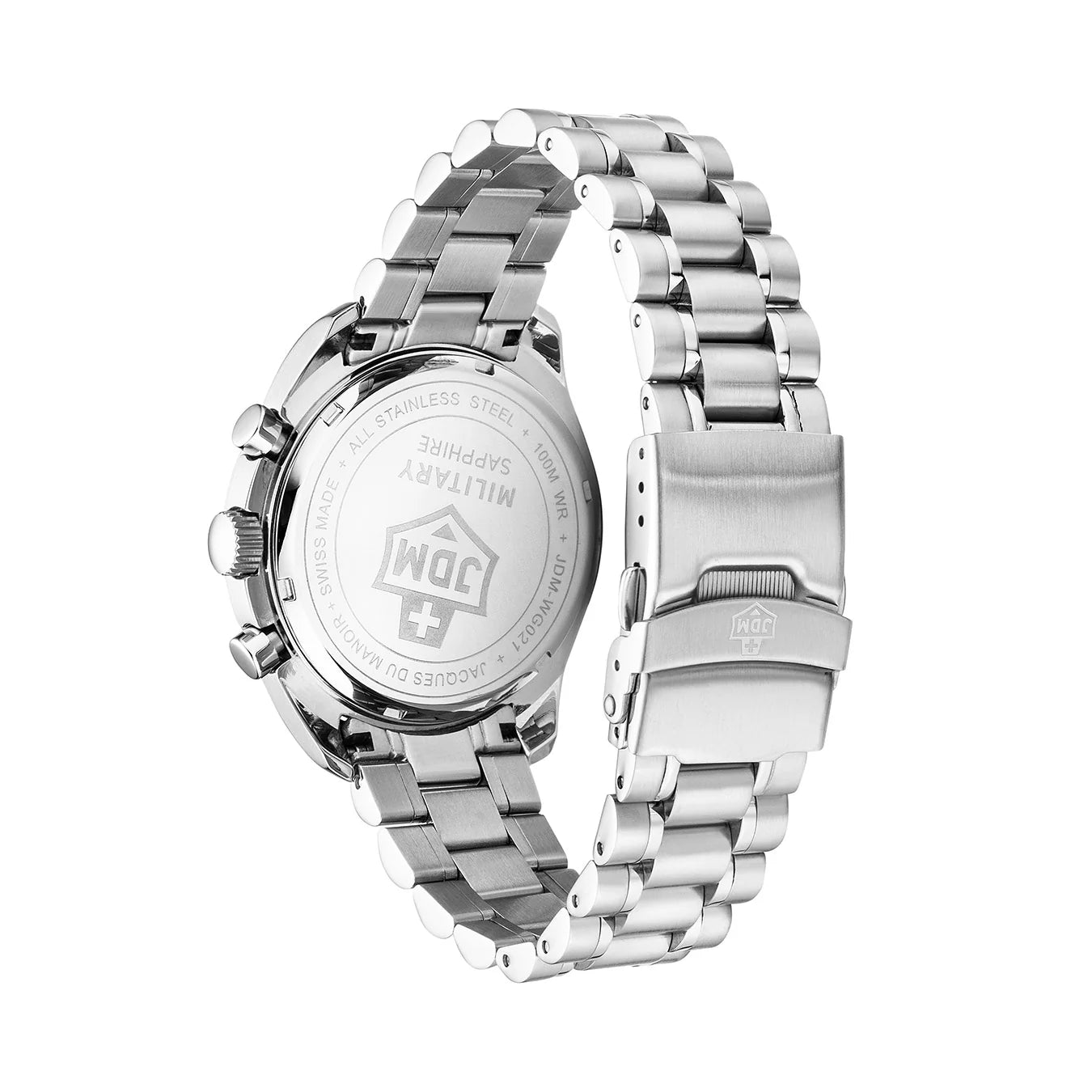 JDM Military Swiss Precision JDM-WG021-03 42mm Swiss Quartz Men’s Watch