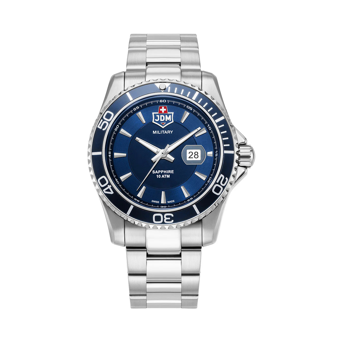 JDM Military Sierra JDM-WG022-01 43mm Swiss Quartz Men’s Watch