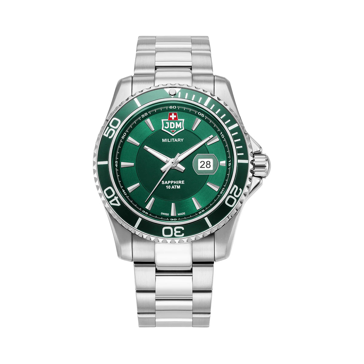 JDM Military Sierra JDM-WG022-02 43mm Swiss Quartz Men’s Watch