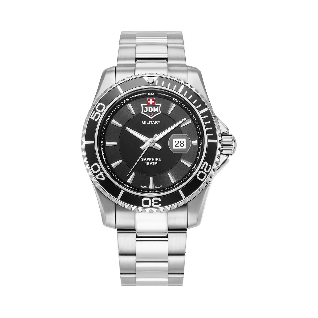 JDM Military Sierra JDM-WG022-03 43mm Swiss Quartz Men’s Watch