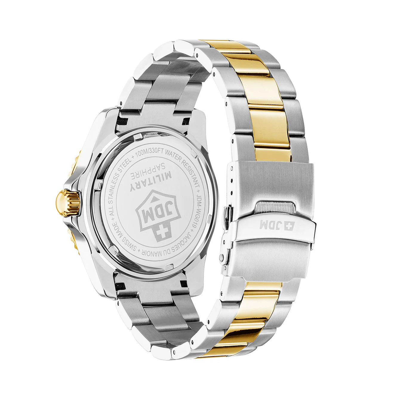 JDM Military Sierra JDM-WG022-04 43mm Swiss Quartz Men’s Watch