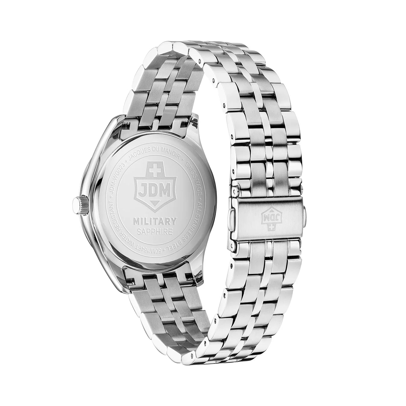 JDM Military Interlaken Men's 41 mm Quartz Watch