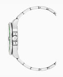 Jacques Du Manoir Pro Scuba Men’s Watch JWG02701 – Swiss Made, 40mm, Stainless Steel, Green Dial, Rotating Bezel, 20 ATM
