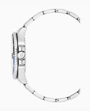 Jacques Du Manoir Pro Scuba Men’s Watch JWG02703 – Swiss Made, 40mm, Stainless Steel, Black Dial, Blue/Black Bezel, 20 ATM