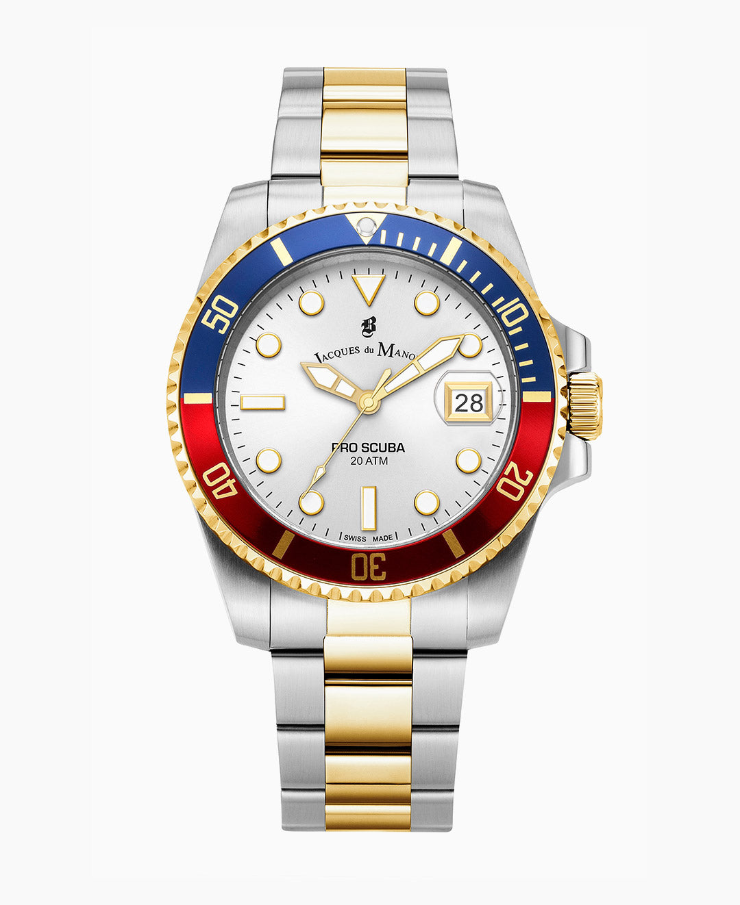 Jacques Du Manoir Pro Scuba Men’s 40 mm Quartz Watch