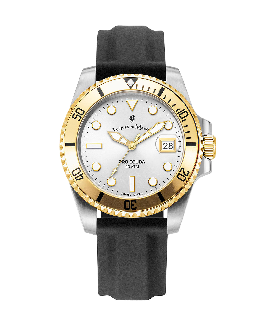 Jacques Du Manoir Pro Scuba Men’s 40 mm Quartz Watch