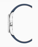 Jacques Du Manoir Inspiration Men’s Watch JWG03001 – Swiss Made, 40mm, Blue Dial, Leather Strap, Quartz