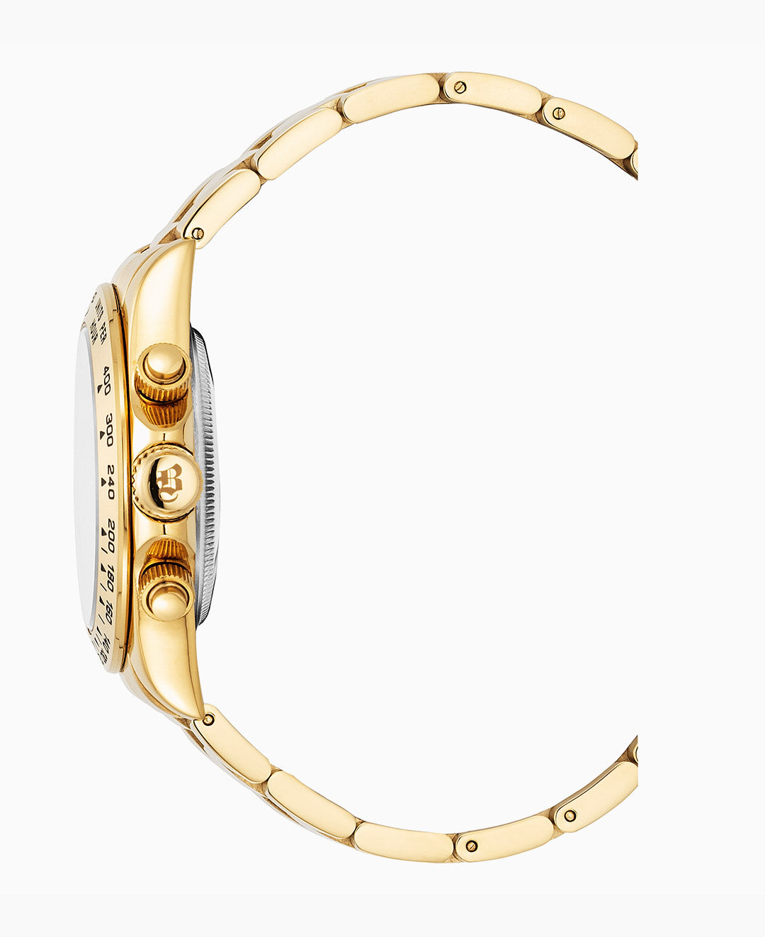 Jacques Du Manoir Phoenix Chrono Men's Watch JWG03704 – Swiss Made, 40mm, Gold PVD Stainless Steel, Black Dial, Chronograph, 10 ATM