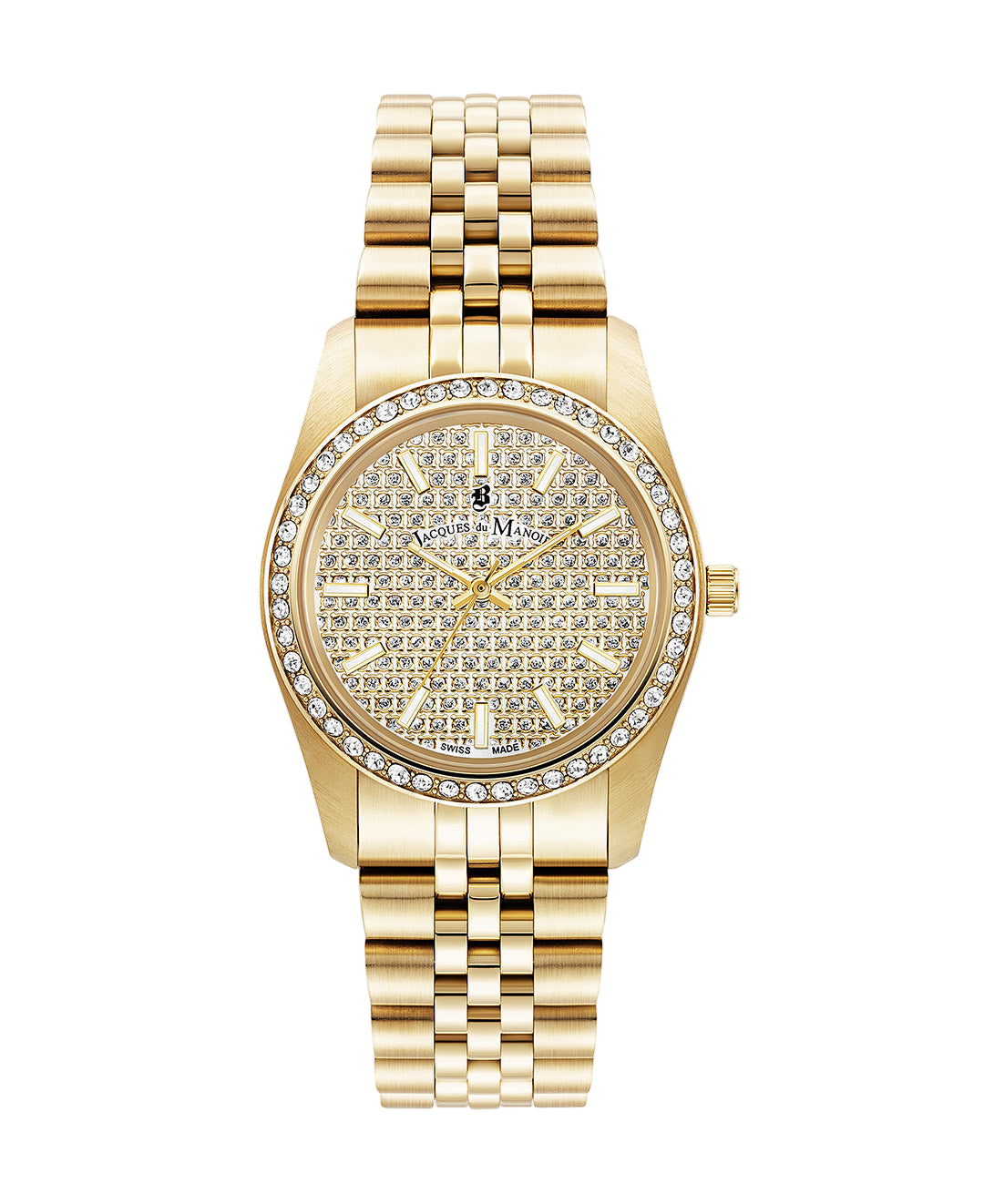 Jacques du Manoir Inspiration Glamour 34 mm Ladies Quartz Watch