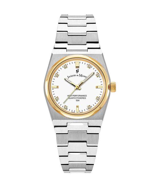 Jacques Du Manoir Horizon 31 mm Silver Ladies Watch