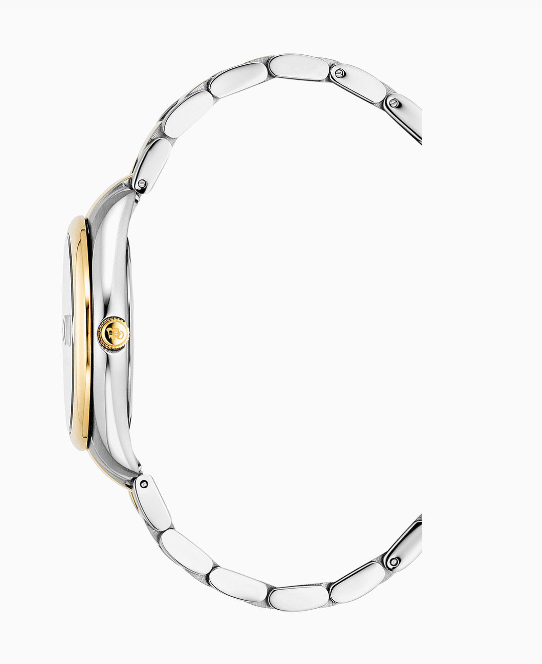 Jacques Du Manoir Allure Ladies Watch JWL03804 – Swiss Made, 32mm, Two-Tone Silver & Gold, White Dial, Quartz, 5-Year Warranty