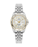 Jacques Du Manoir Inspiration Active 33 mm White Dial Ladies Watch