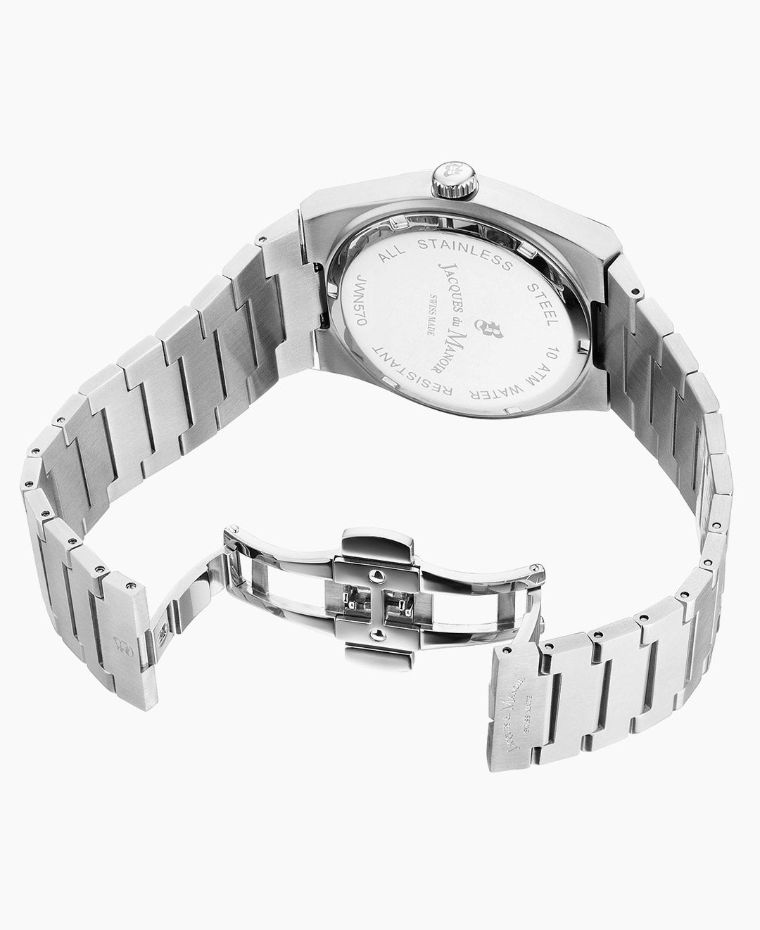 Jacques Du Manoir Horizon Gents Multifunction 41mm Swiss Quartz Green Dial Men's Watch JWN05702