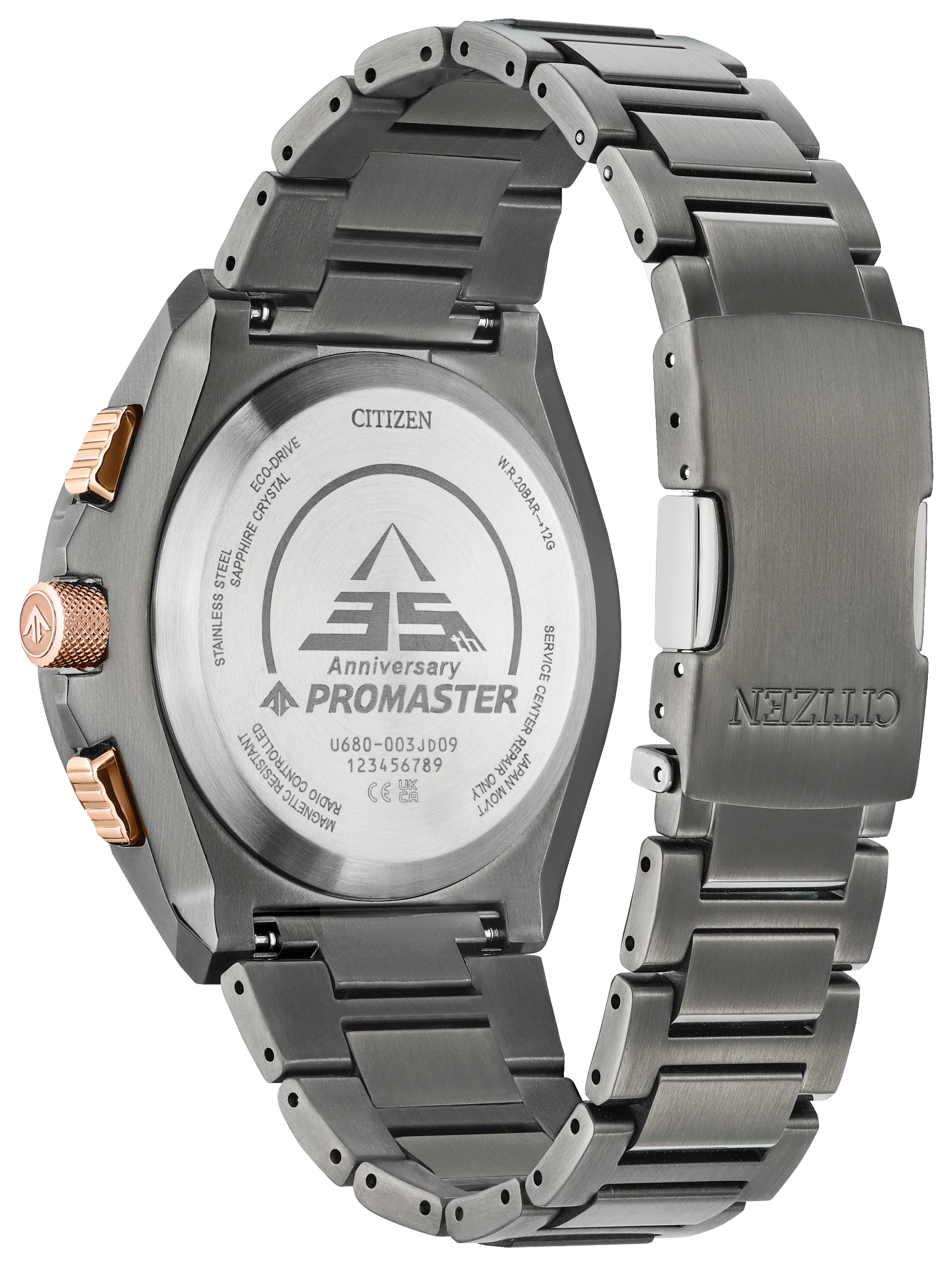 Citizen Promaster Skyhawk A-T 45.7mm Eco-Drive Black Dial Men's Watch JY8146-54E
