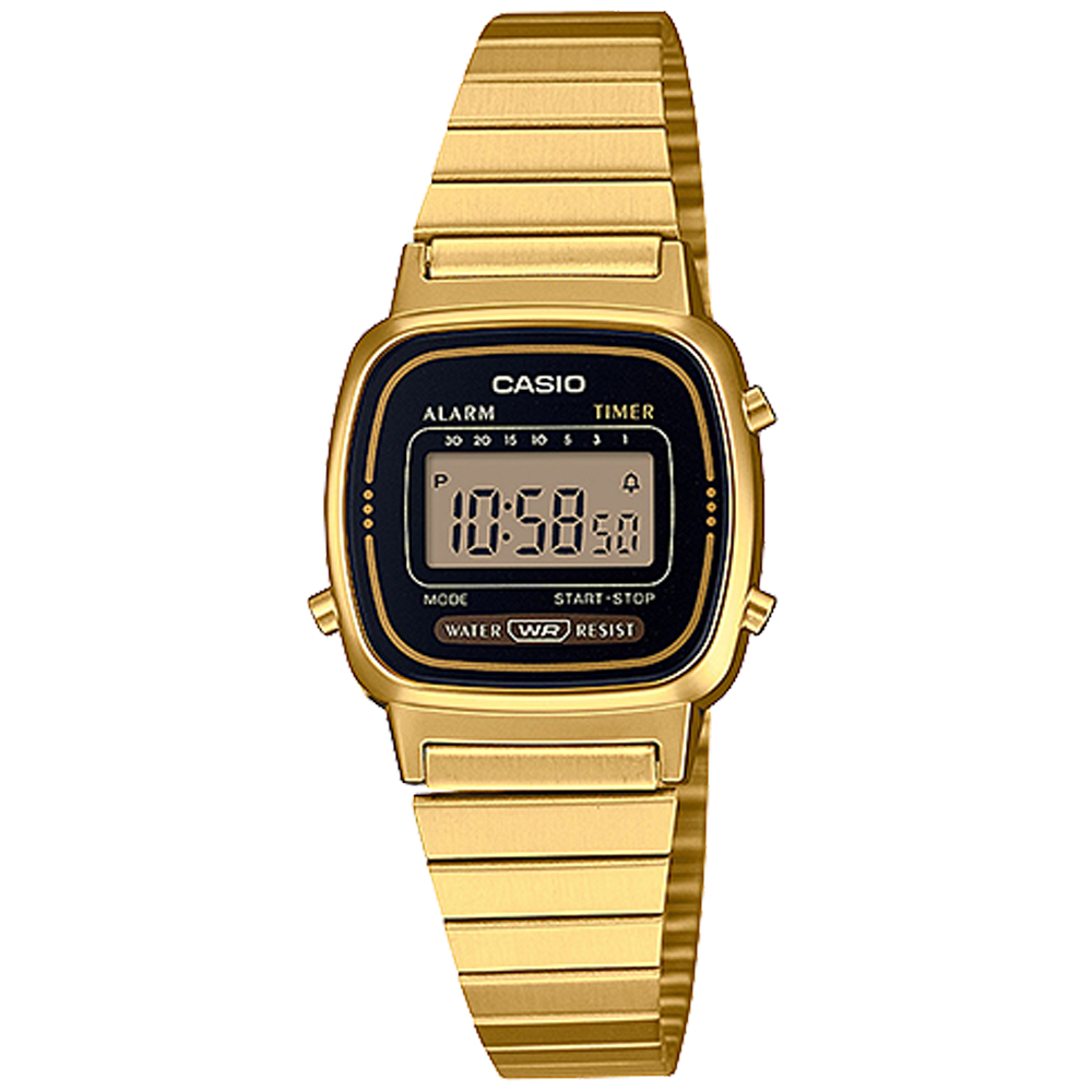 Casio LA670WGA-1 30.3mm Digital Quartz Ladies Watch