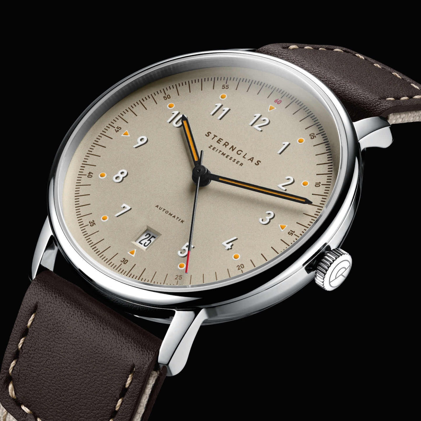 Sternglas Lumatik Beige 38mm Miyota 8315 Automatic Men’s Watch