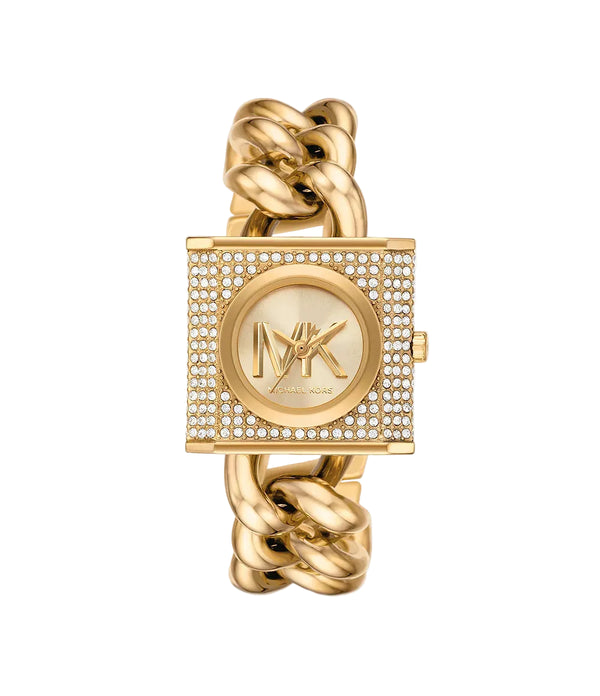 Michael Kors MK Chain Lock Quartz 25mm Ladies Watch | MK4711