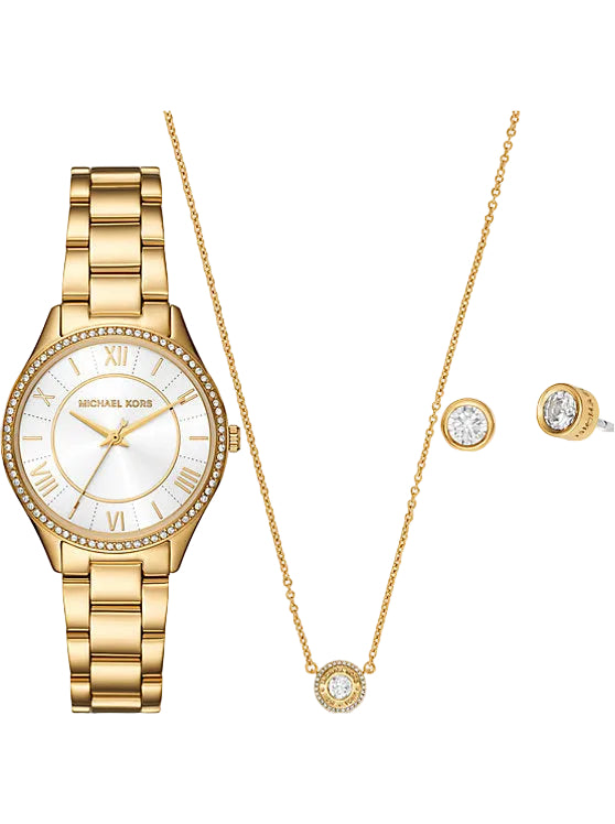 Michael Kors Lauryn Gift Set Quartz 33mm Ladies Watch | MK4849