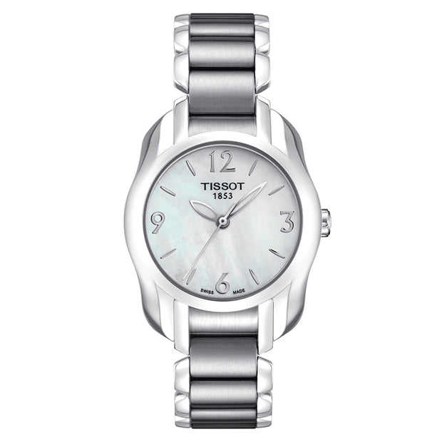 TISSOT T-Wave Mother of Pearl Dial Ladies Watch T023.210.11.117.00