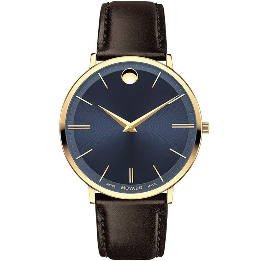 Movado Ultra Slim 40mm Quartz Mens Watch 0607088