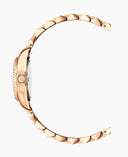 Jacques Du Manoir Inspiration Ladies Watch NRO.16 – Swiss Made, 26mm, Rose Gold Bracelet, Silver Dial, Quartz