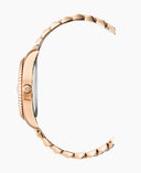 Jacques Du Manoir Inspiration Ladies Watch NRO.17 – Swiss Made, 36mm, Rose Gold Stainless Steel, Brown Dial, Quartz