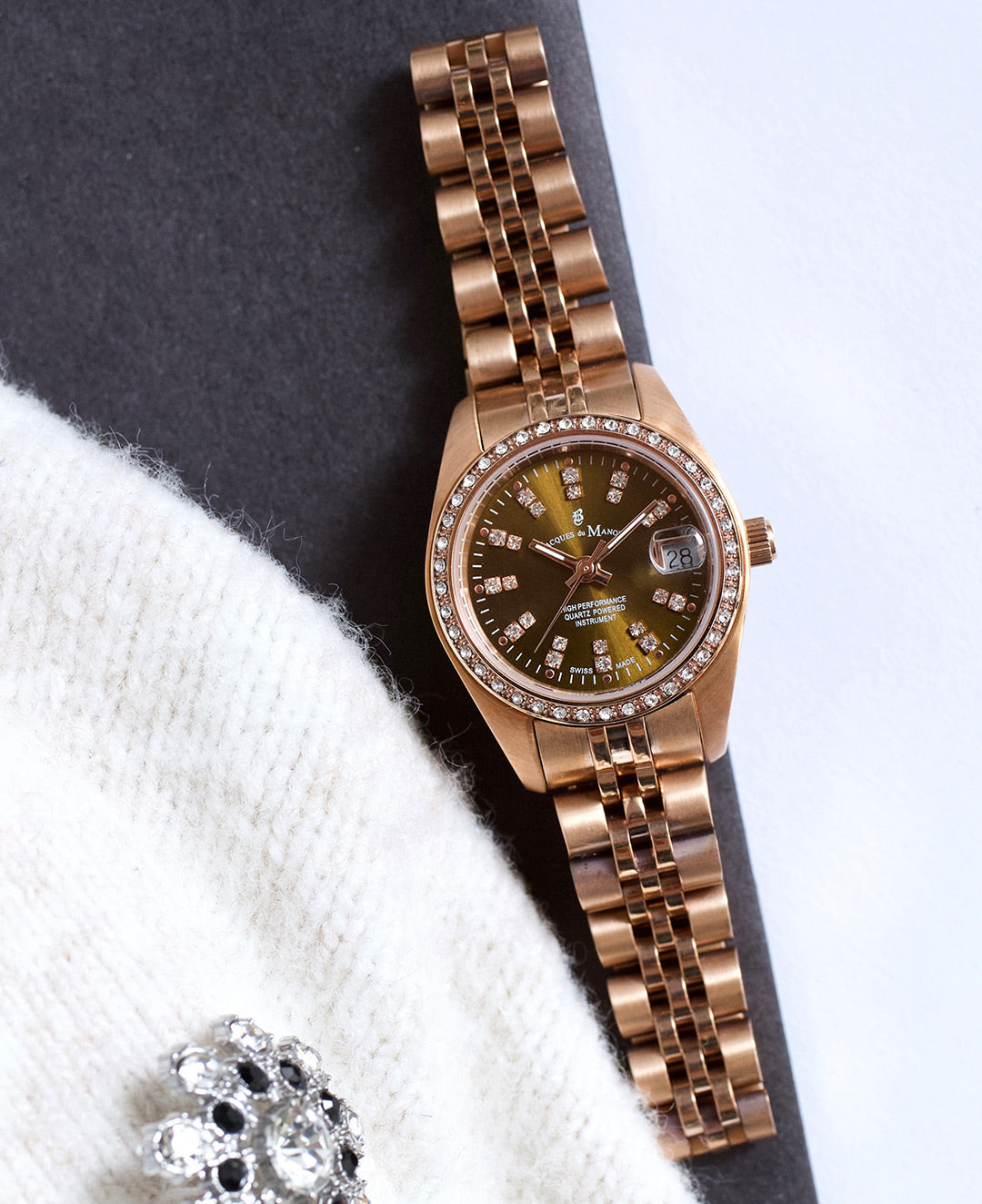 Jacques Du Manoir Inspiration Ladies 26 mm Quartz Watch