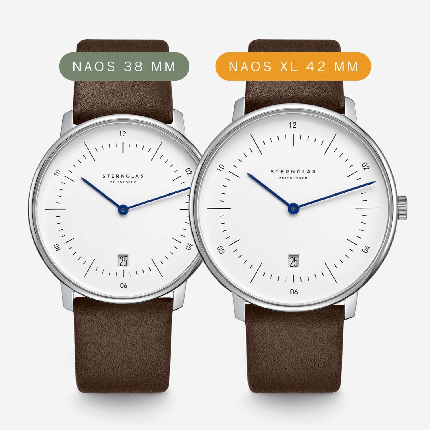 STERNGLAS Naos XL 42 mm Quartz Men’s Watch