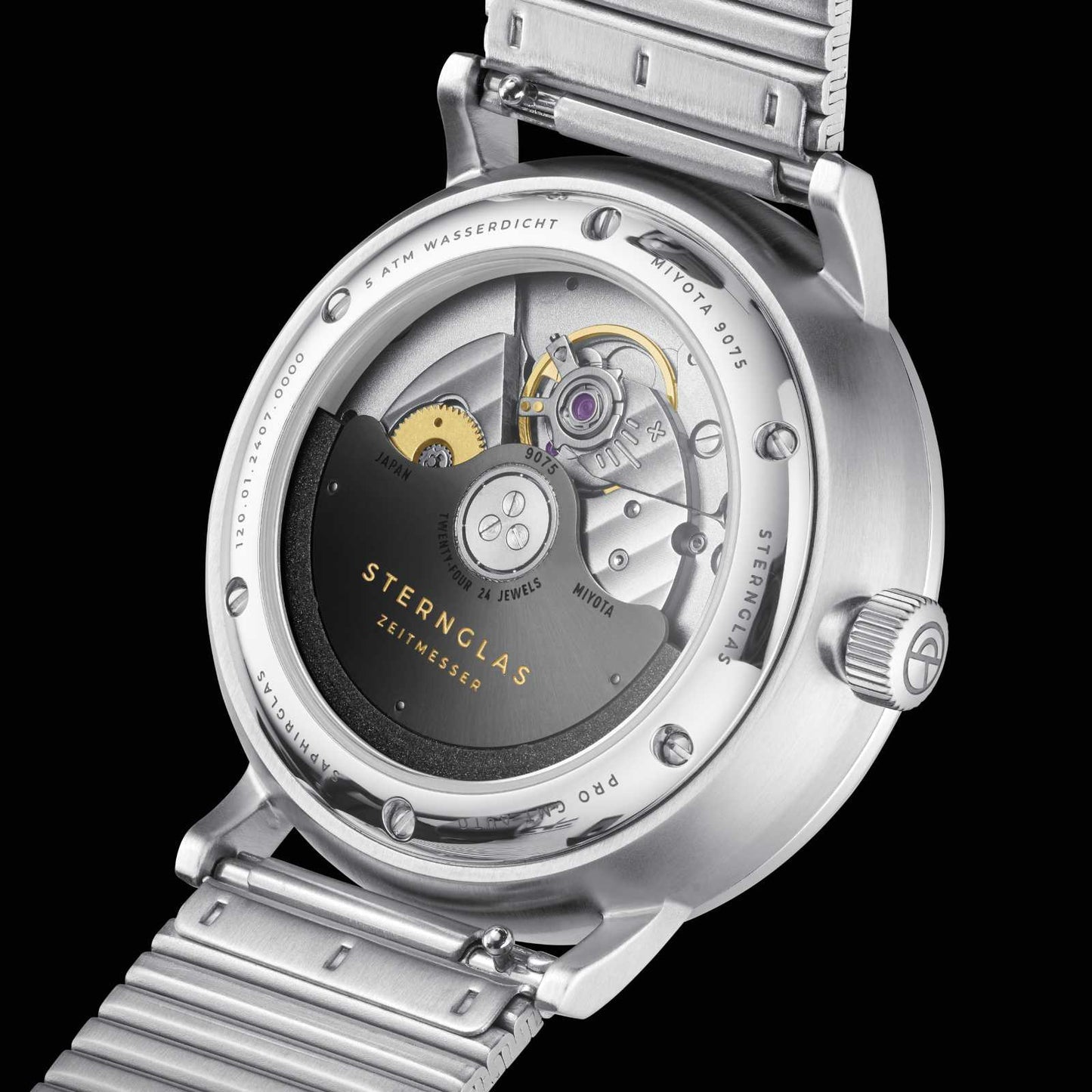 Sternglas Naos Pro GMT Automatic 38mm Miyota 9075 Automatic Men’s Watch