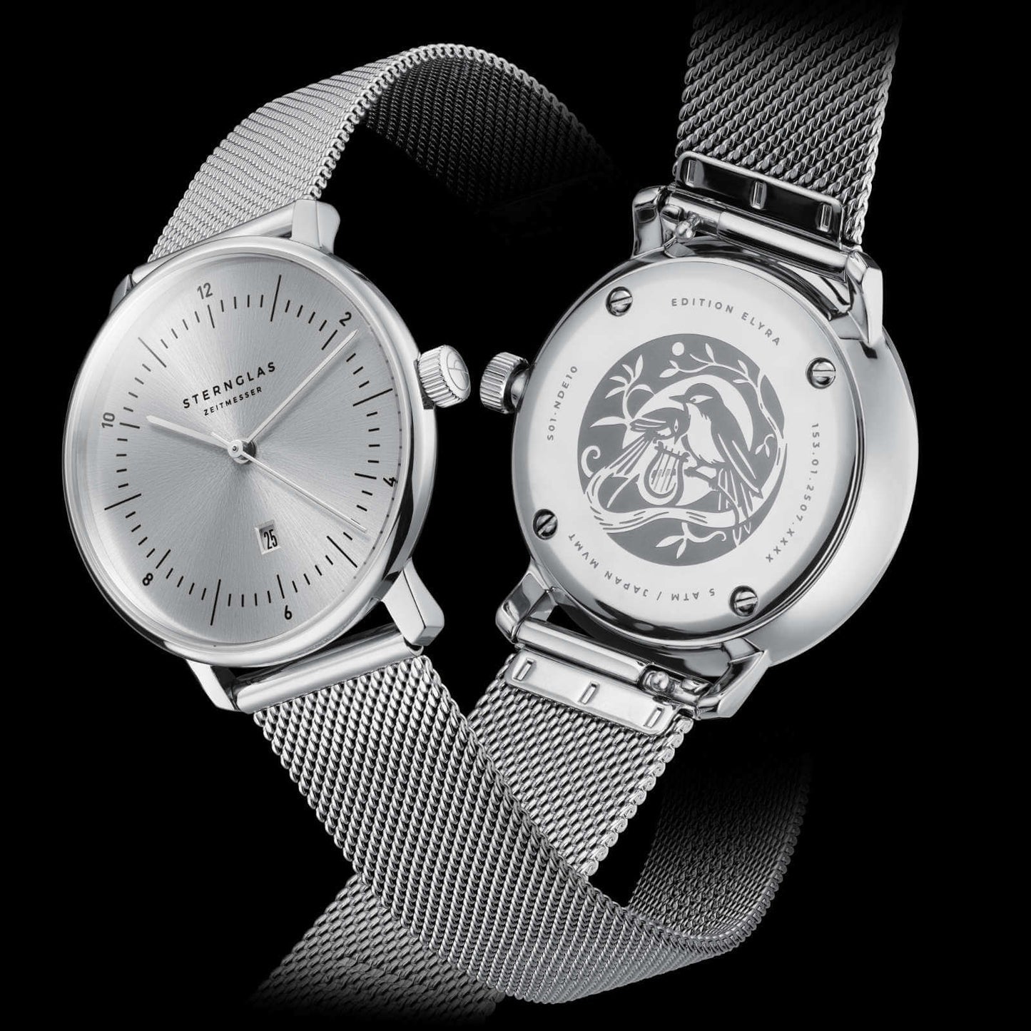 Sternglas Naos XS Edition Elyra 33mm Miyota GL12 Quartz Ladies Watch