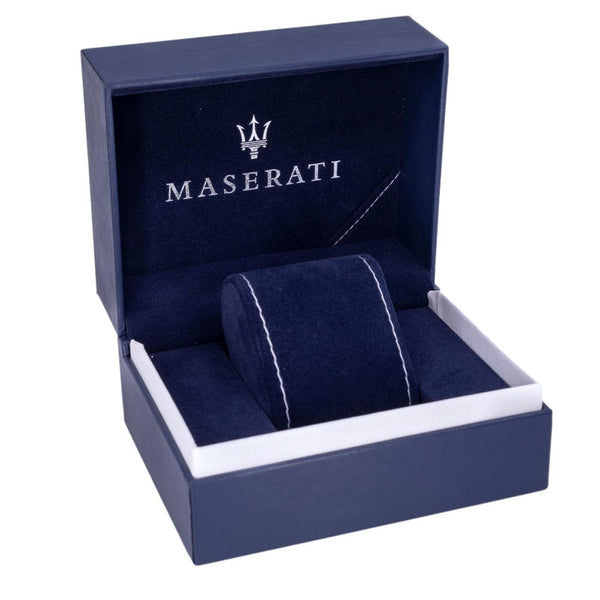 Maserati Successo Black Stainless Steel Finish Chronograph Men's Watch R8873621014
