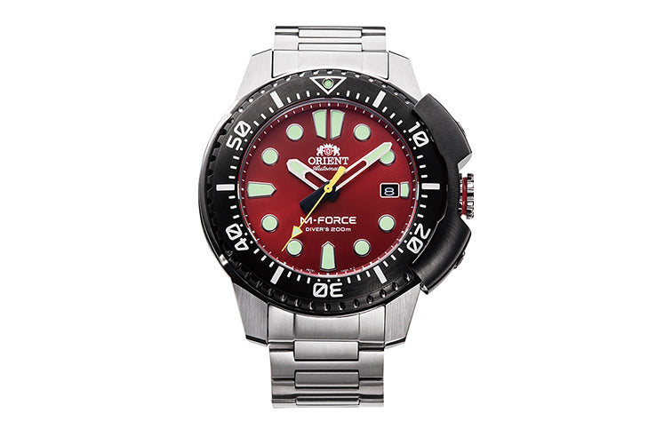 Orient Mechanical Sports M-FORCE Automatic 45mm Men's Watch | RA-AC0L02R