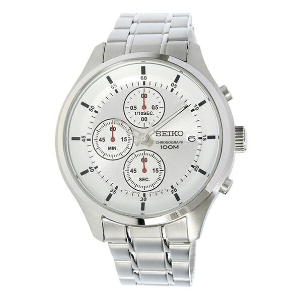 Seiko Chronograph Quartz Silver Dial Men's Watch SKS535P1