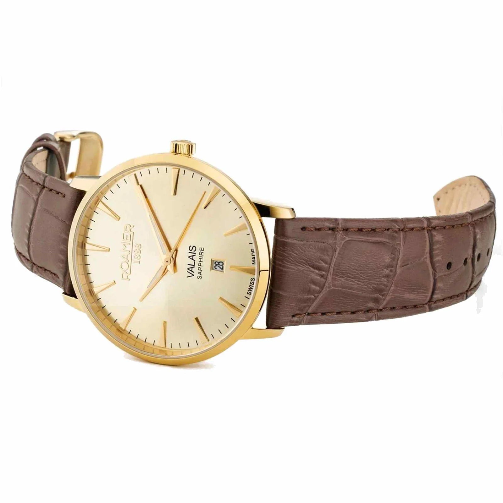 Roamer Valais – Men's Swiss Watch, Sapphire Crystal