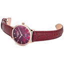 Roamer Valais – Ladies Diamond Watch, Red MOP Dial