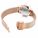 Roamer Valais – Ladies Diamond Watch, Red MOP Dial